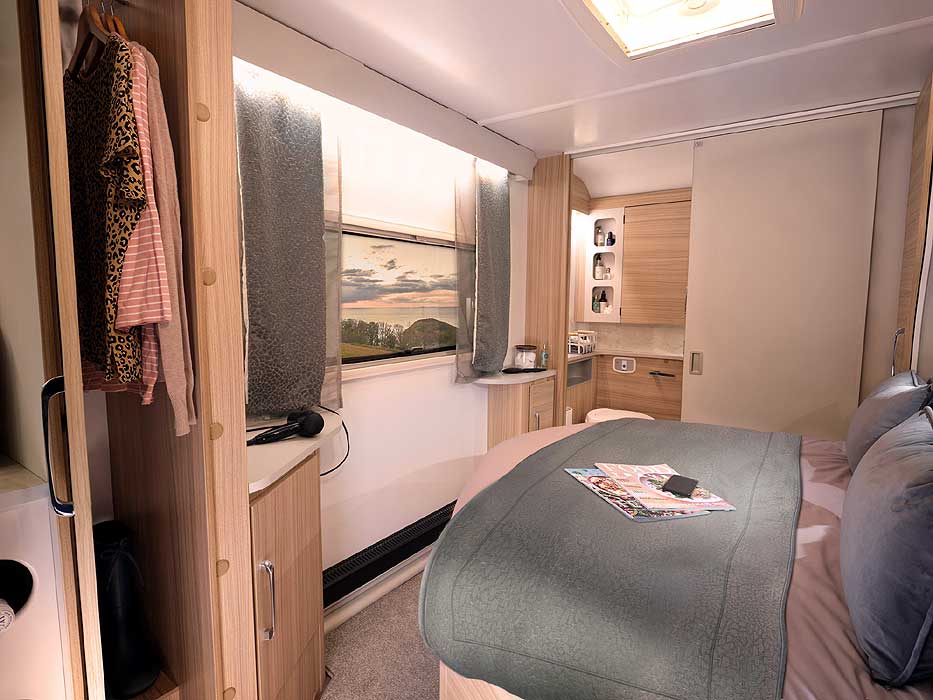 Bedroom & Washroom